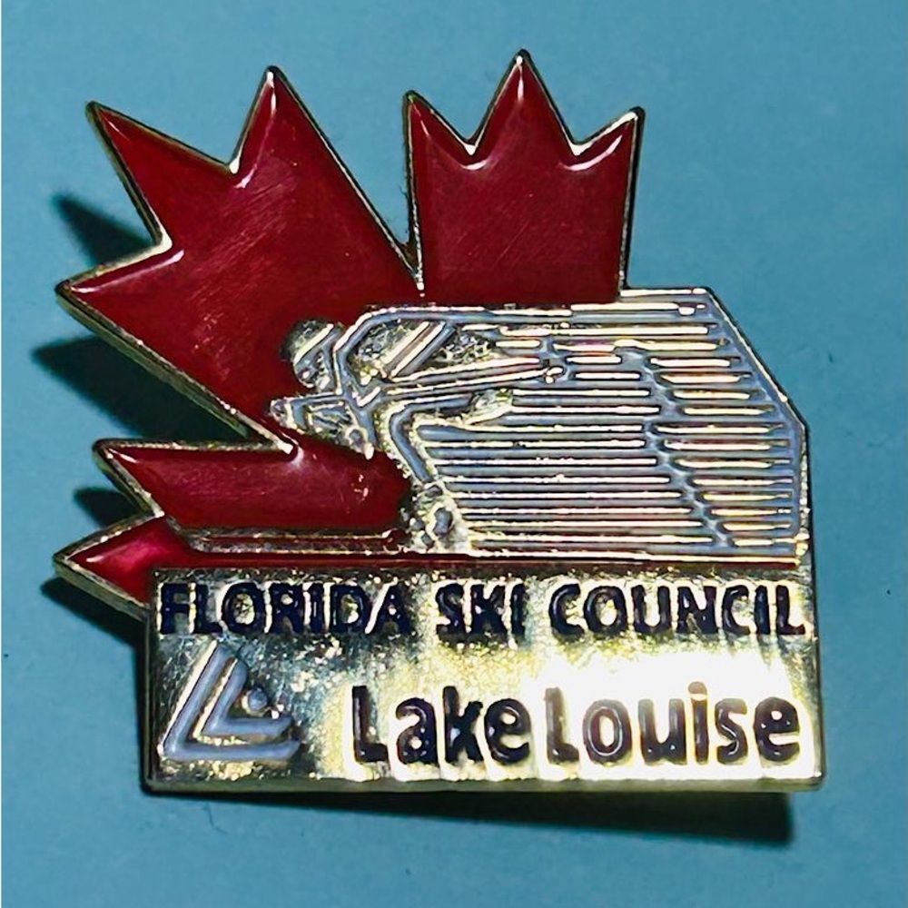 Florida Ski council -Lake Louise Ski Resort- Skiing,Ski pin